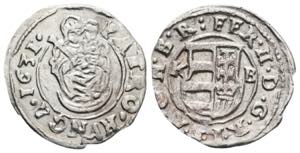 Ferdinand II. 1619-1637 Denar, 1631 KB. ... 