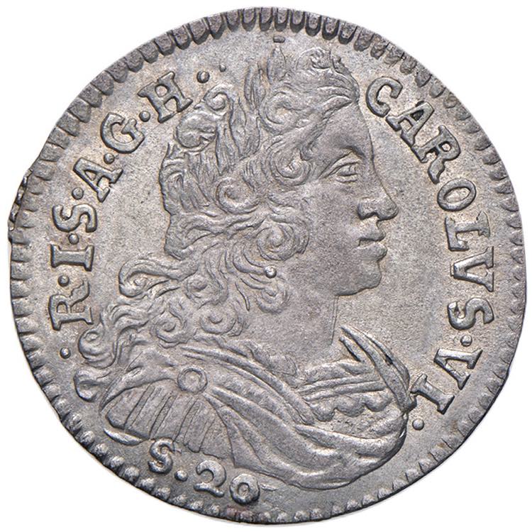 MANTOVA Carlo VI (1708-1740) 20 ... 