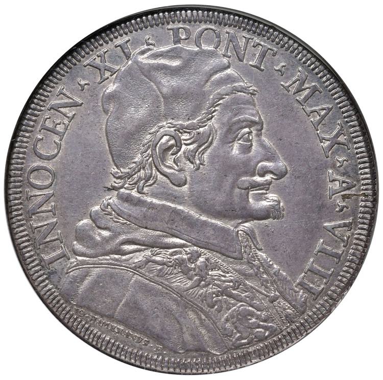 Innocenzo XI (1676-1689) Piastra ... 