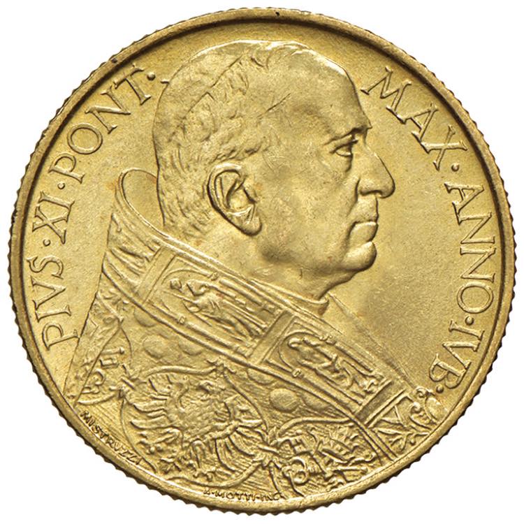 Pio XI (1922-1939) 100 Lire ... 