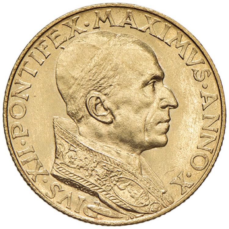 Pio XII (1939-1958) 100 Lire 1948 ... 