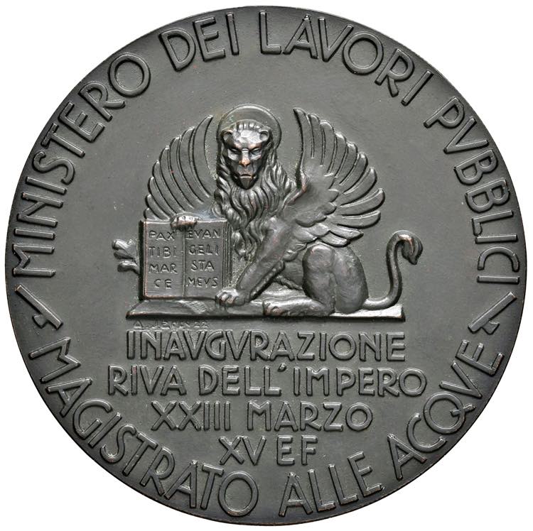 VENEZIA - Medaglia Inaugurazione ... 