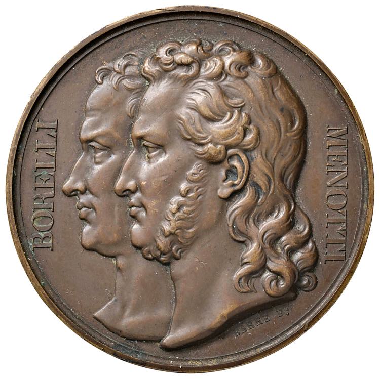 Medaglia 1831 Borelli e Menotti - ... 