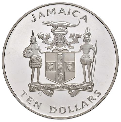 JAMAICA 10 Dollari 1982 - KM 98 AG