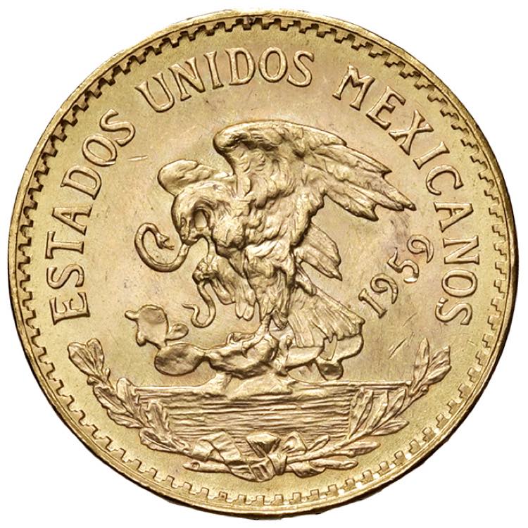 MESSICO 20 Pesos 1959 - AU (g ... 