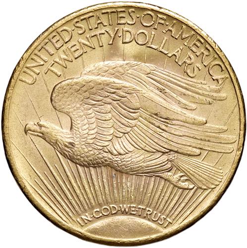 USA 20 Dollari 1924 - KM 131 AU (g ... 