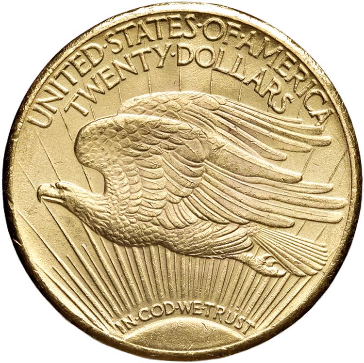 USA 20 Dollari 1927 - KM 131 AU (g ... 