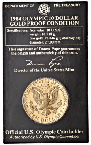 USA 10 Dollari 1984 - Fr. 196 AU ... 