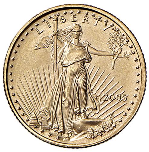 USA 5 Dollari 2005 - KM 216 AU (g ... 