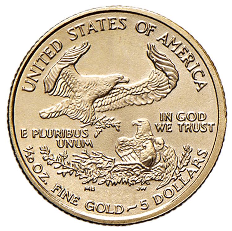 USA 5 Dollari 2005 - KM 216 AU (g ... 
