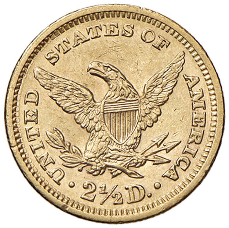 USA 2,50 Dollari 1907 - KM 72 AU ... 