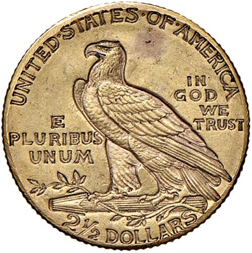 USA 2,50 Dollari 1915 - KM 128 AU ... 