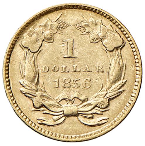 USA Dollaro 1856 - KM 86 AU (g ... 