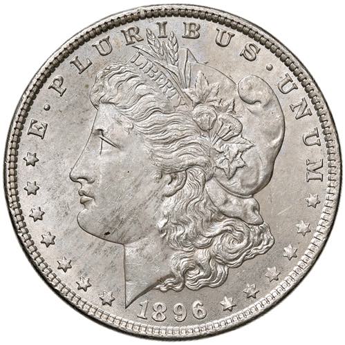 USA Dollaro 1896 - KM 110 AG