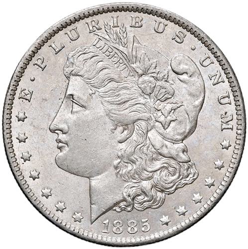 USA Dollaro 1885 O - KM 110 AG