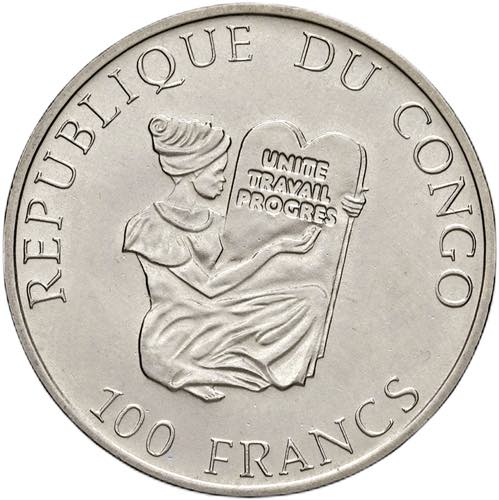 CONGO Repubblica Democratica 100 ... 