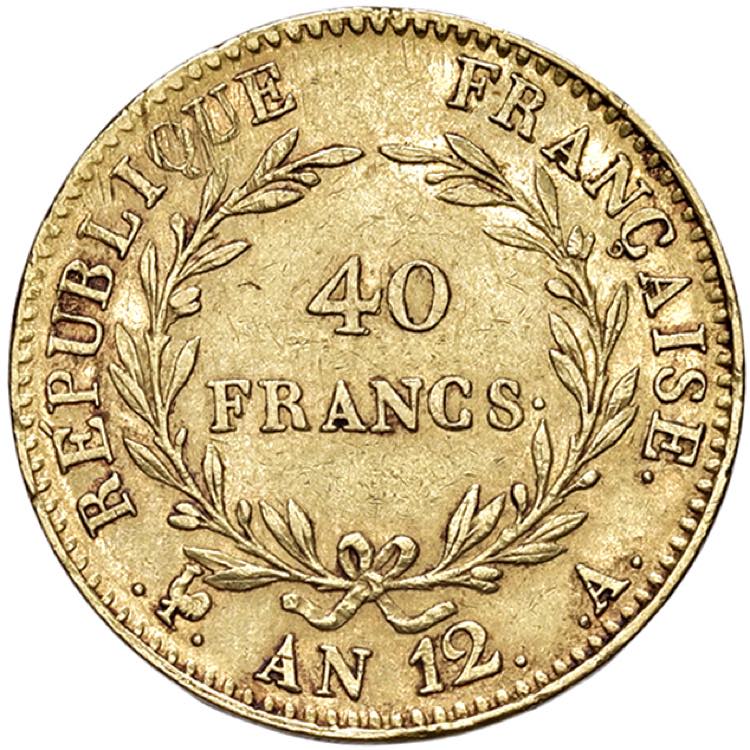 FRANCIA Napoleone (1799-1804) 40 ... 