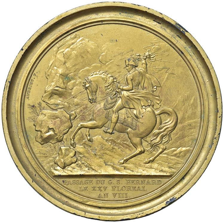 Medaglia 1800 Passaggio del San ... 
