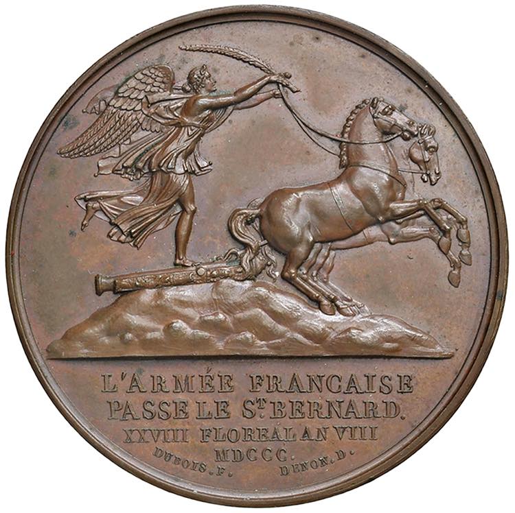Medaglia 1800 Passaggio del San ... 