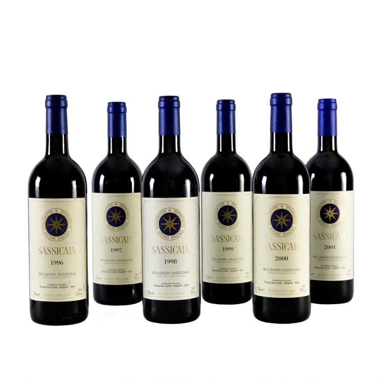 Verticale di Sassicaia, Tenuta San ... 