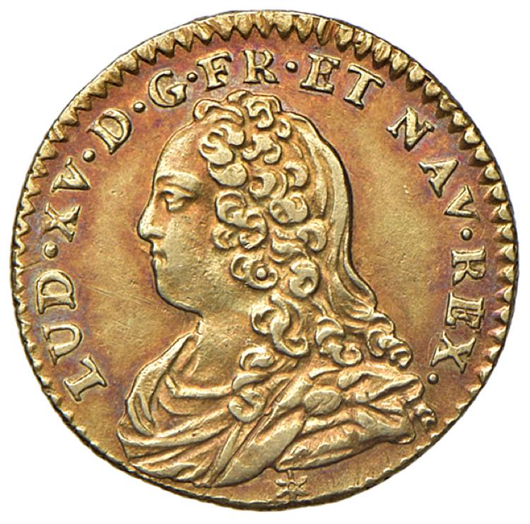 FRANCIA Luigi XV (1715-1774) Mezzo ... 