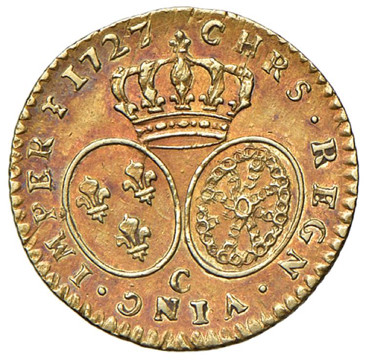 FRANCIA Luigi XV (1715-1774) Mezzo ... 