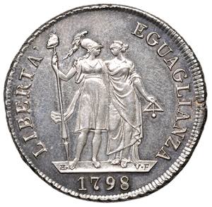 GENOVA Repubblica Ligure (1798-1805) 2 Lire ... 
