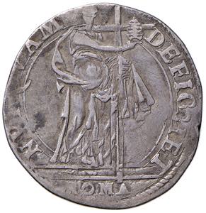 Gregorio XIII (1572-1585) Testone - Munt. 47 ... 
