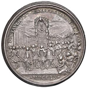 Clemente XI (1700-1721) Medaglia Anno VIIII ... 