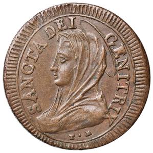 Pio VI (1774-1799) Madonnina 1797 Anno XXIII ... 