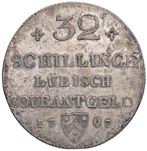 GERMANIA Lubecca - 32 Schillinge 1797 - ... 