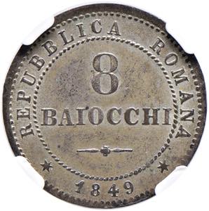 Repubblica Romana (1848-1849) 8 Baiocchi ... 