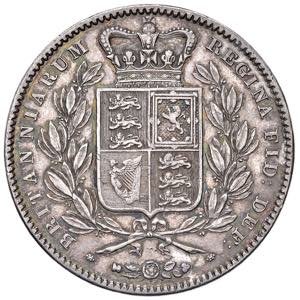 INGHILTERRA Vittoria (1836-1901) Corona 1845 ... 