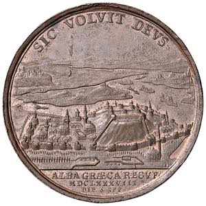 UNGHERIA - Medaglia 1688 per la riconquista ... 