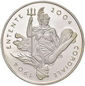 INGHILTERRA Elisabetta II - 5 Sterline 2004 ... 