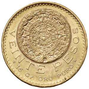 MESSICO 20 Pesos 1959 - AU (g 16,63)