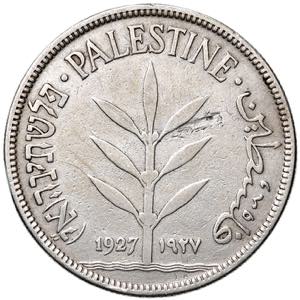 PALESTINA 100 Mils 1927 ... 