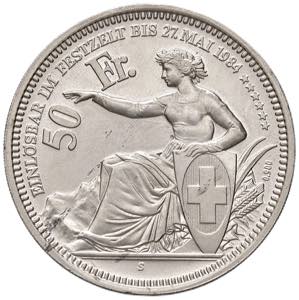 SVIZZERA Confederazione 50 Franchi 1984 - ... 