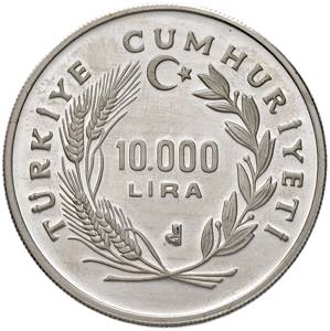 TURCHIA 10.000 Lira 1988 - KM 983 AG