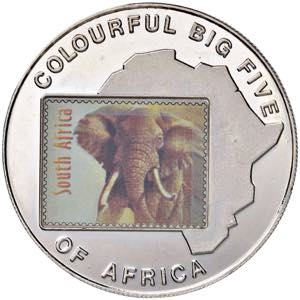 UGANDA 1000 Shillings 2001 Elefante - KM 80 ... 