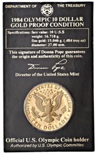 USA 10 Dollari 1984 - ... 