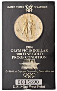 USA 10 Dollari 1984 - Fr. 196 AU (g 16,72) ... 