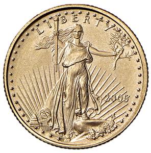 USA 5 Dollari 2005 - KM 216 AU (g 3,39)