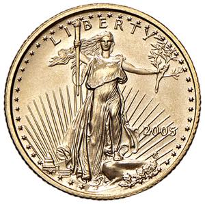 USA 5 Dollari 2005 - KM 216 AU (g 3,39)