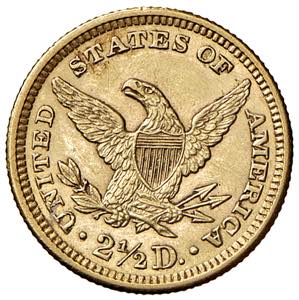 USA 2,50 Dollari 1902 - KM 72 AU (g 4,18)