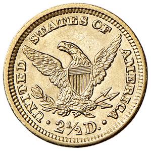 USA 2,50 Dollari 1904 - KM 72 AU (g 4,18)