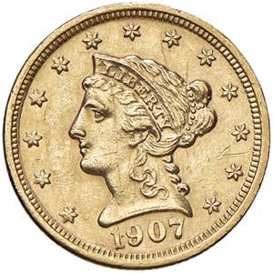 USA 2,50 Dollari 1907 - ... 