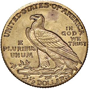 USA 2,50 Dollari 1915 - KM 128 AU (g 4,16)