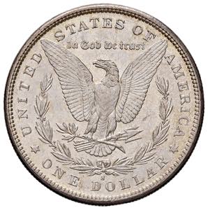 USA Dollaro 1881 S - KM 110 AG