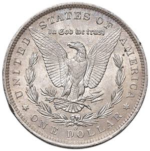 USA Dollaro 1884 O - KM 110 AG Colpi al ... 